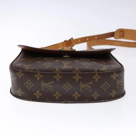 LOUIS VUITTON Monogram Saint Cloud GM Shoulder Bag M51242 LV Auth 135036 - Picture 7 of 16